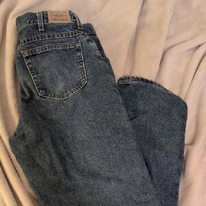 Flannel Lined Blue Denim Jeans